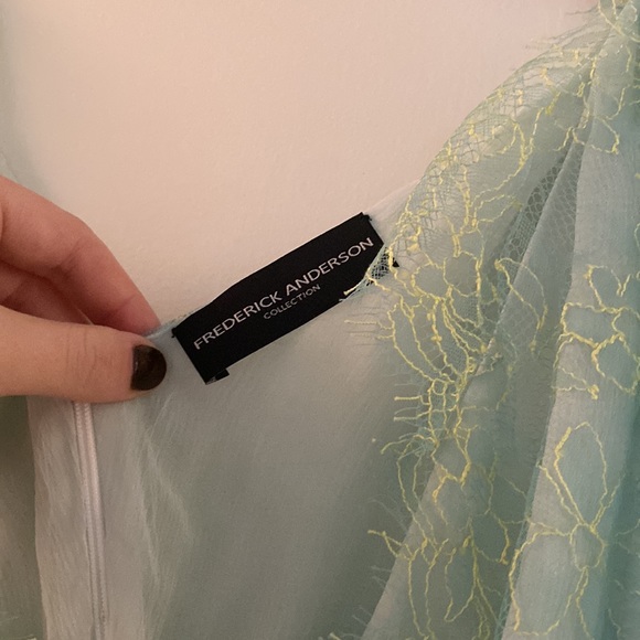 CUSTOM ONE OF A KIND FREDERICK ANDERSON GOWN - Picture 4 of 9